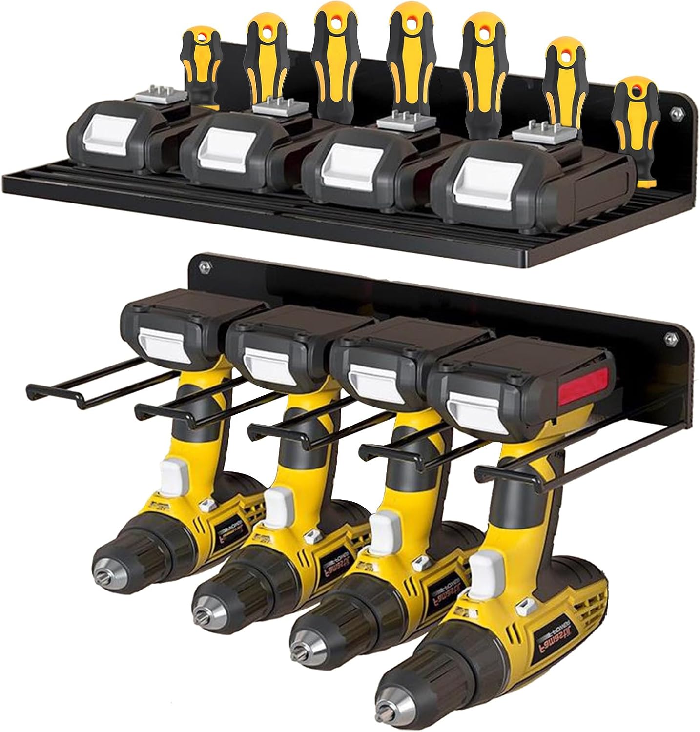 Space-Saving Wall Mount Tool Organizer - Keep Your Workshop Tidy!