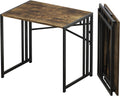 32 inch Small Folding Computer Desk - No Assembly, Space-Saving