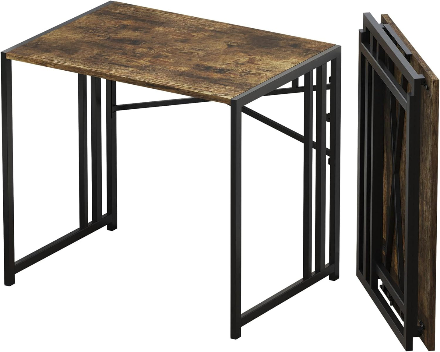 32 inch Small Folding Computer Desk for Home Office Use