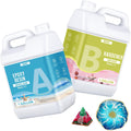OcePor Epoxy Resin 2 Gallon Kit - Crystal Clear, Low Odor Art Resin