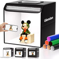 Glendan Light Box Photography 12x12 Portable Photo Box - Bright