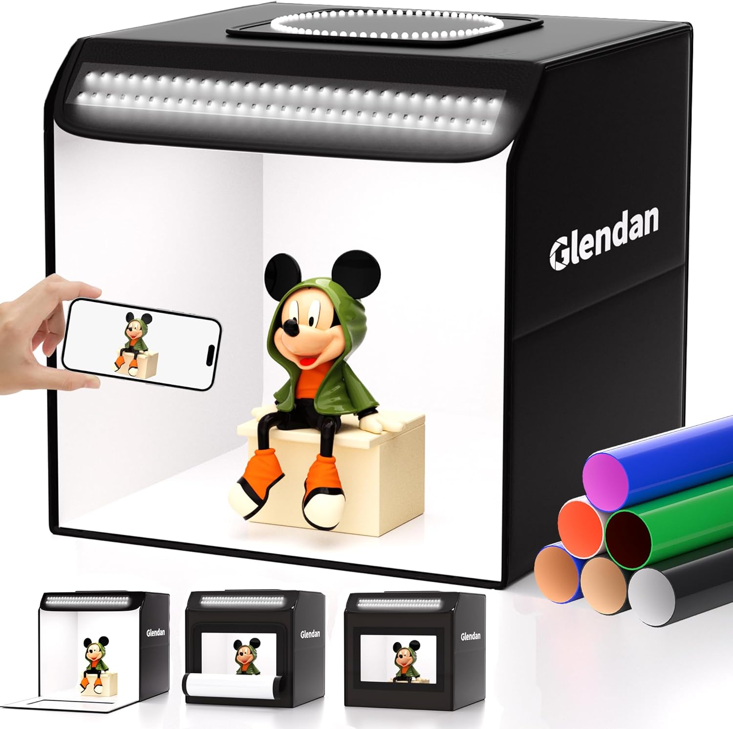 Glendan Light Box Photography Kit for Stunning Product Shots