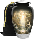 Doves Urn for Human Ashes | Large Handcrafted Memorial - Peaceful
