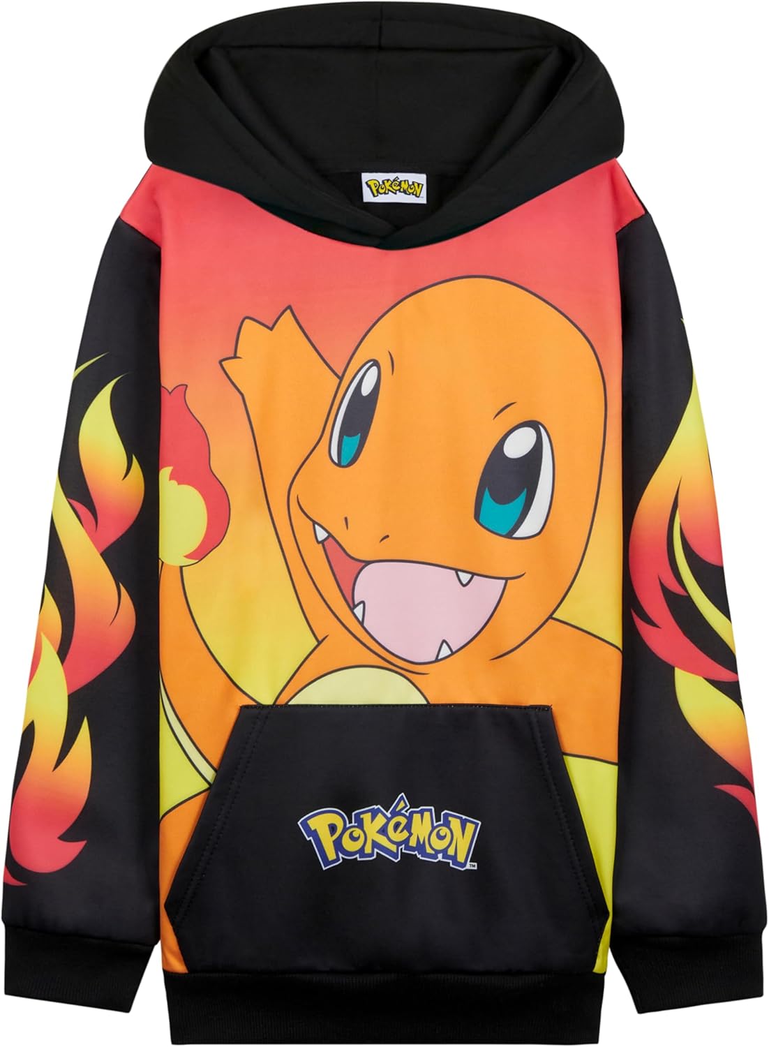 Pokemon Pikachu Hoodie for Boys | Warm Anime Sweatshirt