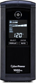 CyberPower CP1000AVRLCD Intelligent LCD UPS - Reliable Backup for Home