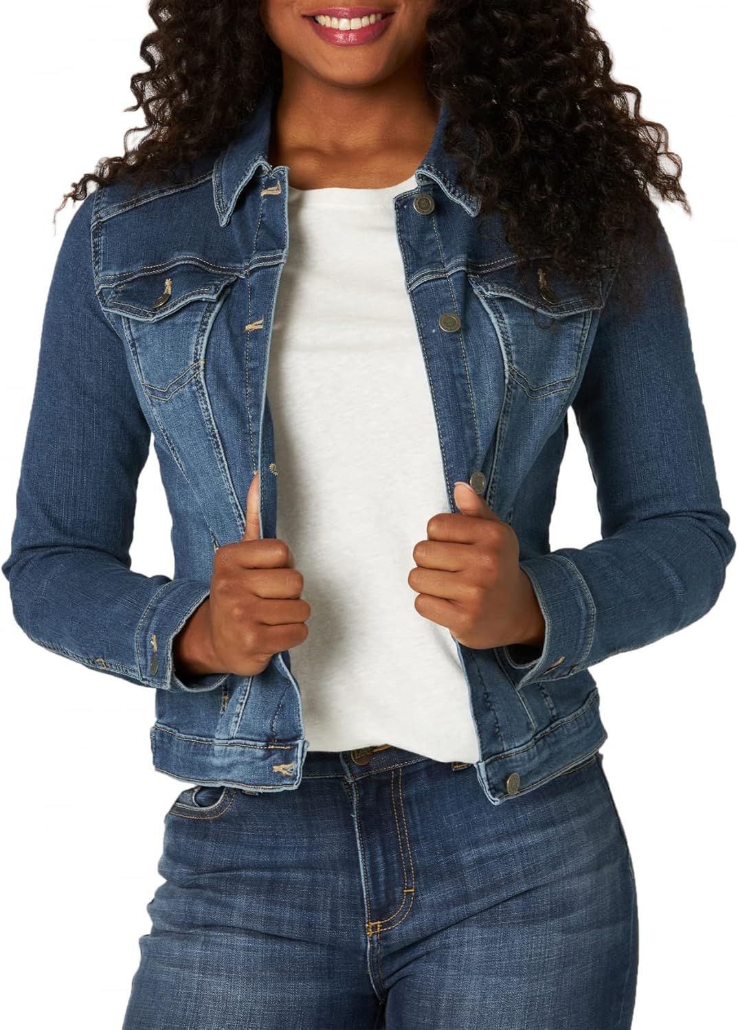 Riders by Lee Indigo Women's Plus Size Denim Jacket for Style