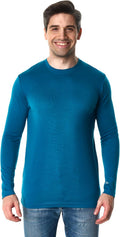 Merino Wool Base Layer Mens - 100% Merino Wool Slim Fit Shirt Shoes