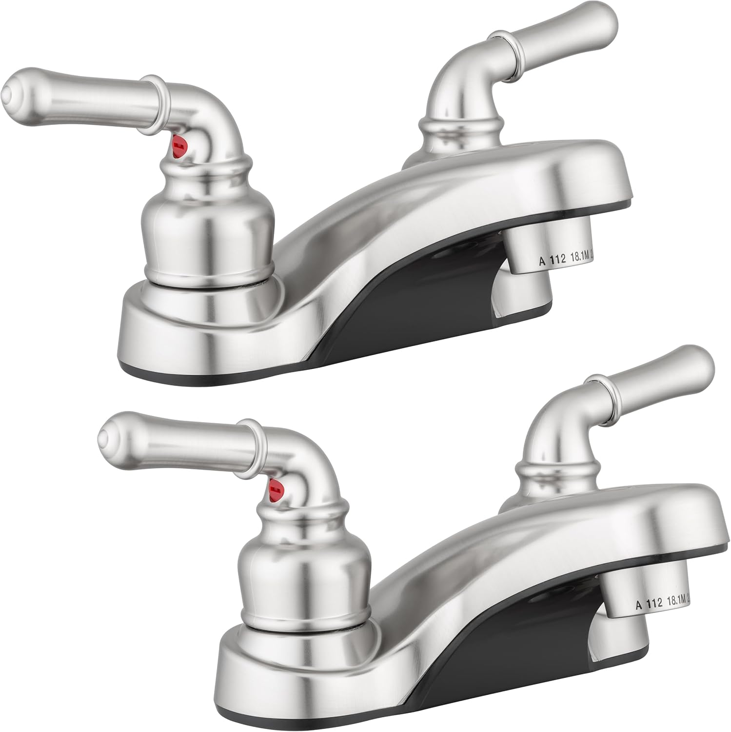 Elegant Pacific Bay Lynden Bathroom Sink Faucet - 2 Pack