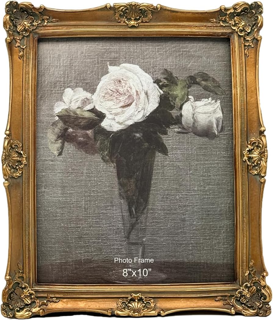 CISOO 8x10 Vintage Picture Frame for Elegant Home Decor
