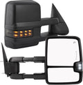 Towing Mirrors for 2003-2006 Chevy GMC Cadillac - Power Heated LED