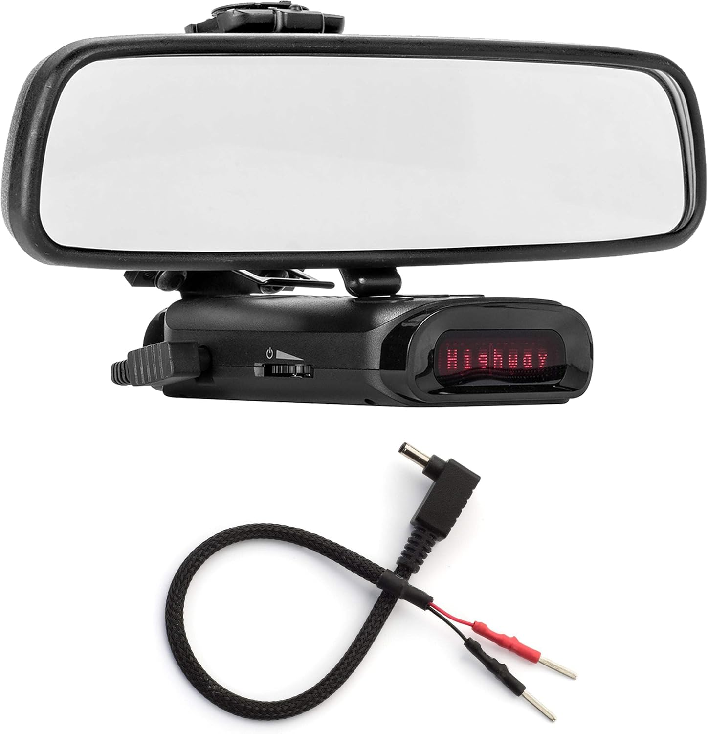 Radar Mount Mirror Mount and Wire for K40 Radar Detectors