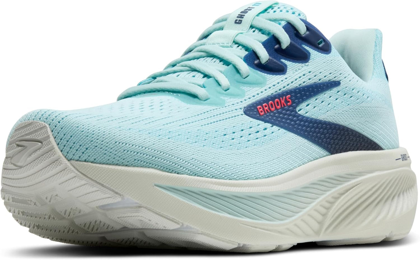 Brooks Womens Ghost 17 Neutral Running Shoe for Comfort