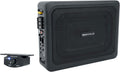 Rockville RW68CA 400W 6x8 Slim Under-Seat Active Subwoofer - Compact