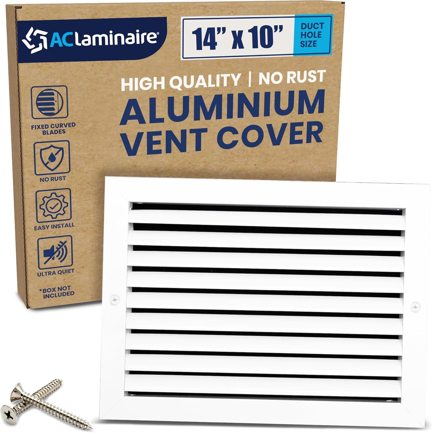 14 x 10 Decorative Air Return Vent Cover for Modern Homes