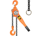 Lever Chain Hoist 1-1/2 Ton 10 ft Capacity - Durable Manual Hoist