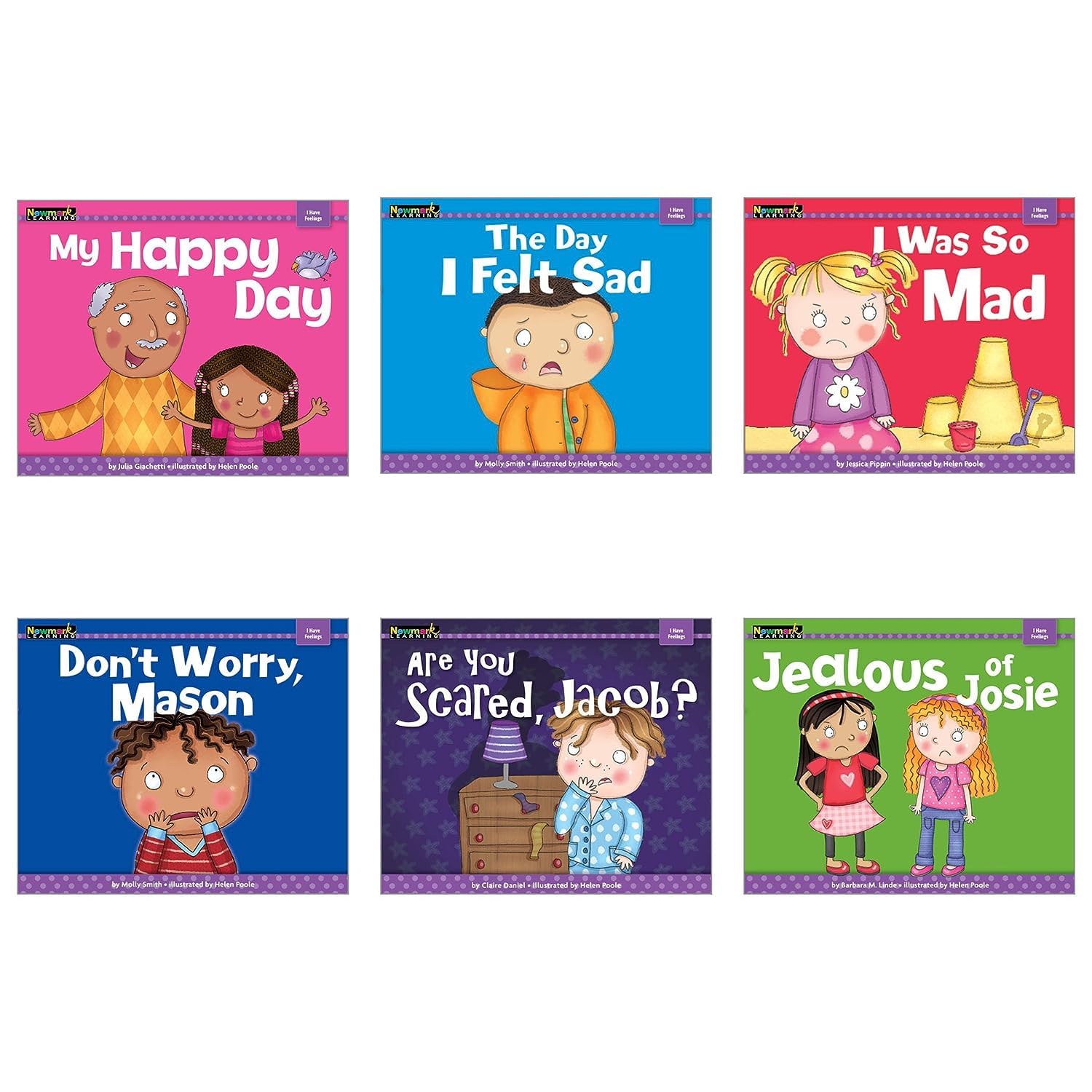 MySELF Theme I Have Feelings I Book Set for Children Learning