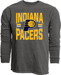 Indiana Pacers Long Sleeve T-Shirt Ringspun Cotton for Fans