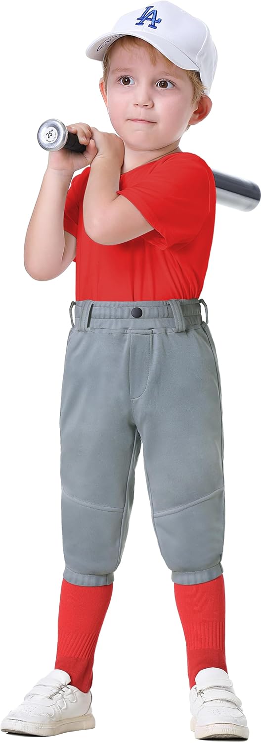 Toddler Boys Knicker Baseball Pants for T-Ball and Softball