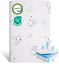 Pack and Play Mattress Pad 38x26 Gel Memory Foam - Portable Baby Sleep