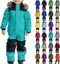 Snow Suit for Kids Boys Girls One Piece Snowsuit Waterproof Windproof