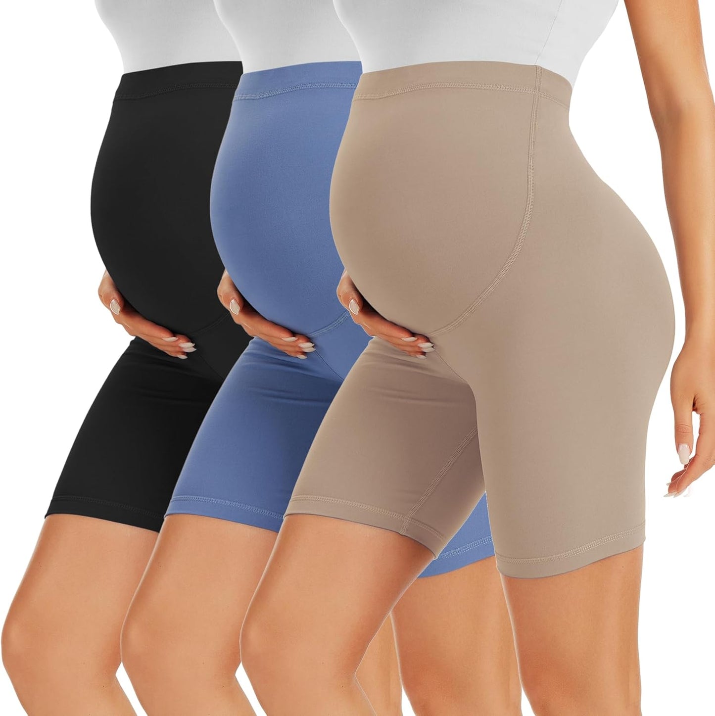BONVIGOR Maternity Shorts for Comfort and Style During Pregnancy