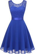 BeryLove Women's Short Homecoming Dress - Flowy A Line Lace Fit