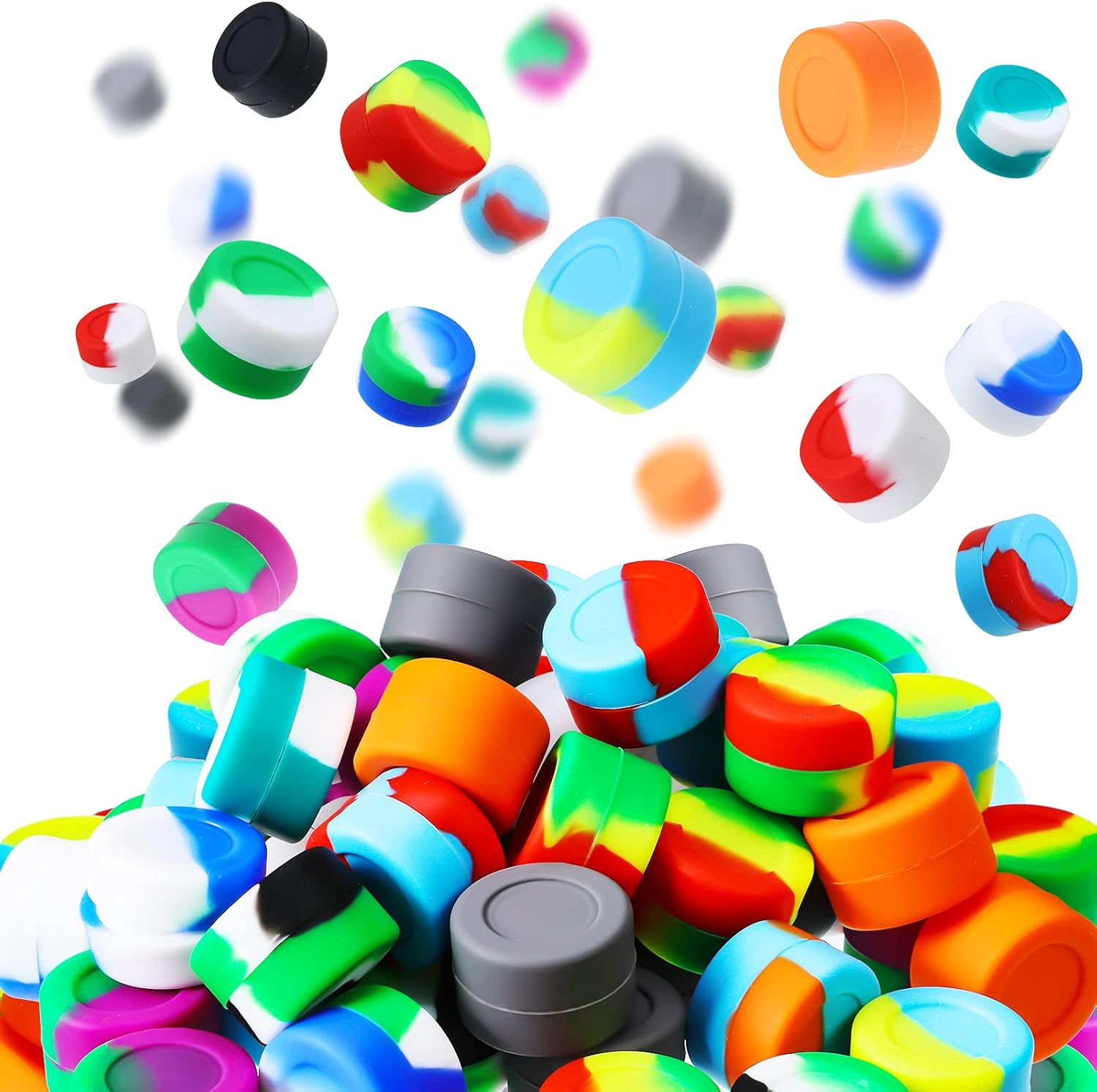 2 ml Silicone Wax Containers for Home Kitchen Travel Storage