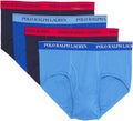 POLO RALPH LAUREN Men's Classic Fit Cotton Briefs 4-Pack - Soft High