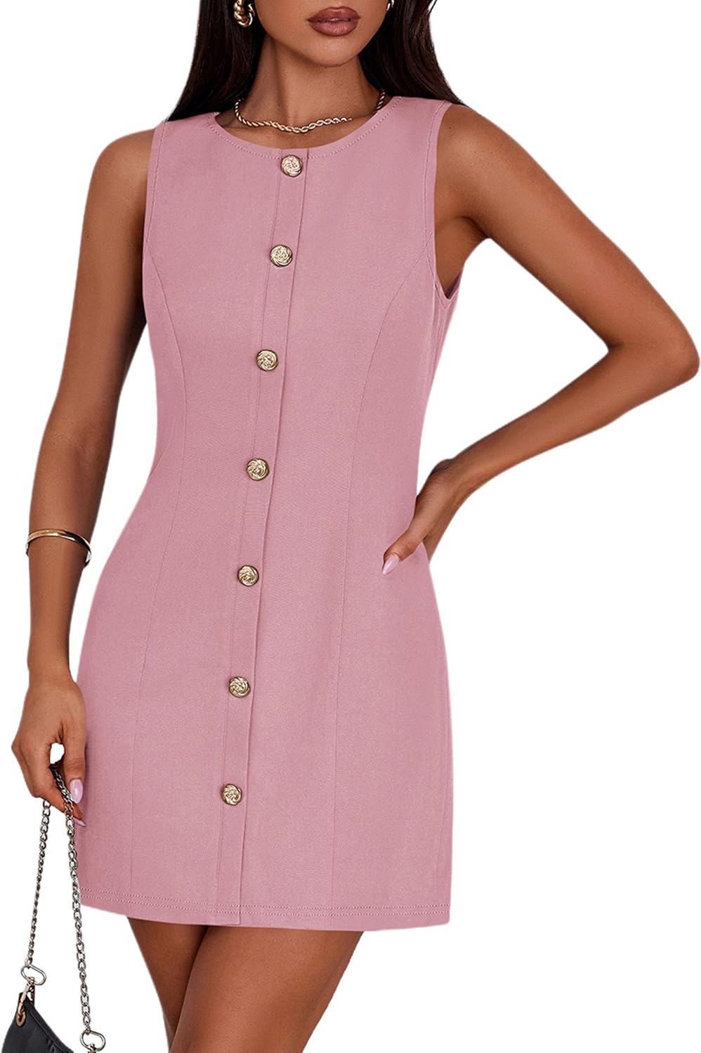PRETTYGARDEN Work Dresses for Women 2025 Elegant Office Wear