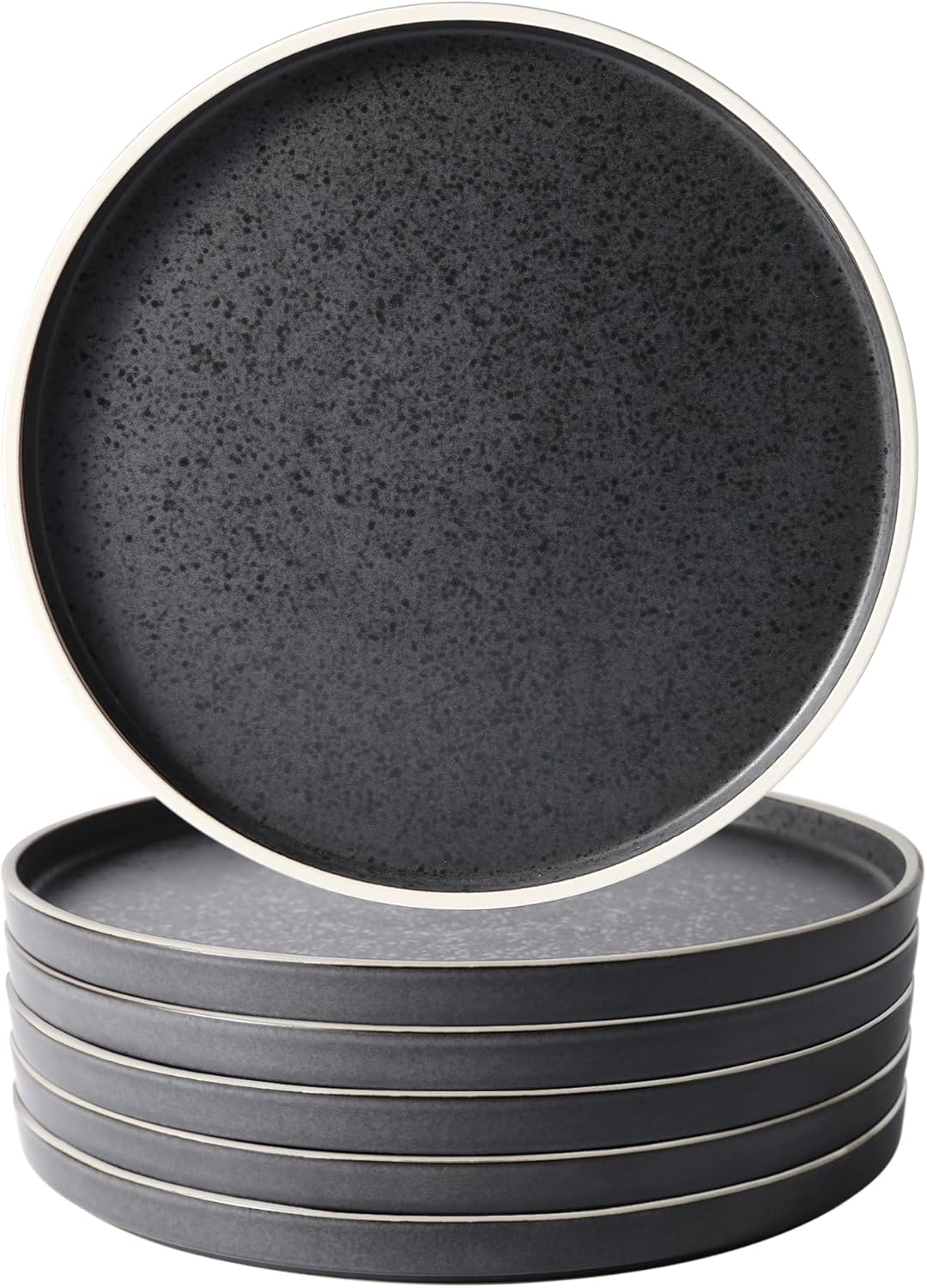 LERATIO Dinner Plates Set of 6 - Elegant Ceramic Dinnerware