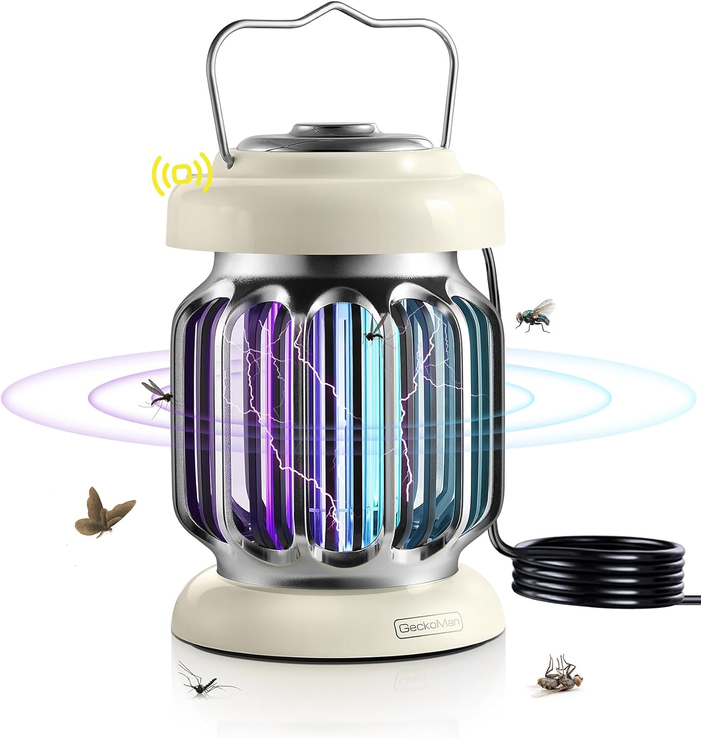 Hybrid Spectrum Bug Zapper for Indoor and Outdoor Use
