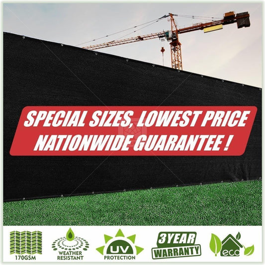 ColourTree Customized Fence Screen Privacy Solution 6ft x 62ft