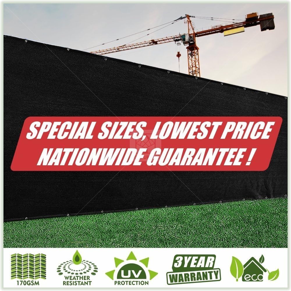 ColourTree Customized Size Fence Screen for Ultimate Privacy