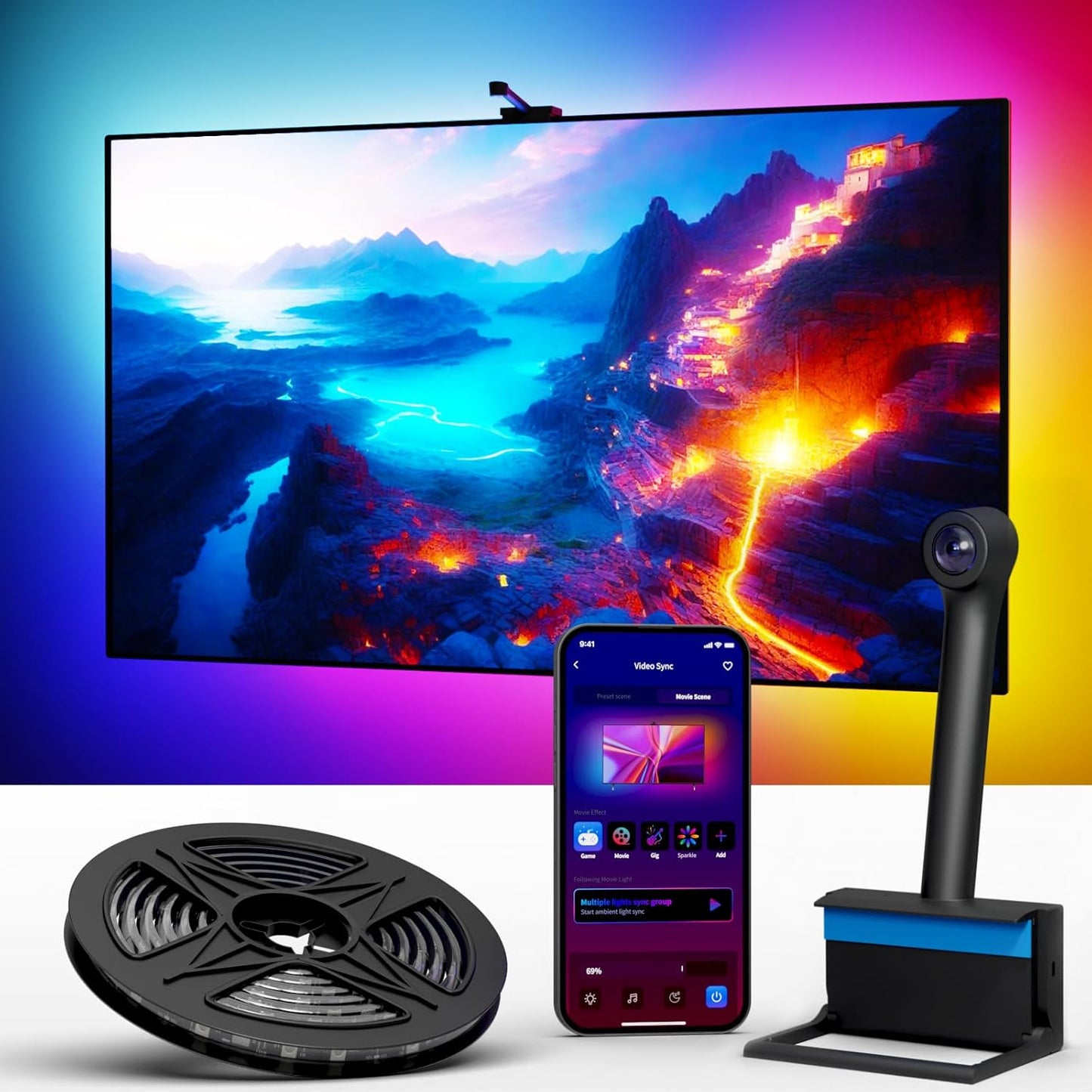 Ailofy Smart TV LED Backlight for 55-65 inch Screens