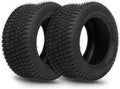 22x9.50-12 Lawn Mower Tires 2 Pcs Tubeless 4PR - Turf Friendly Ride