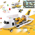 Dwi Dowellin Construction Toy Airplane Set for Kids Ages 3-6