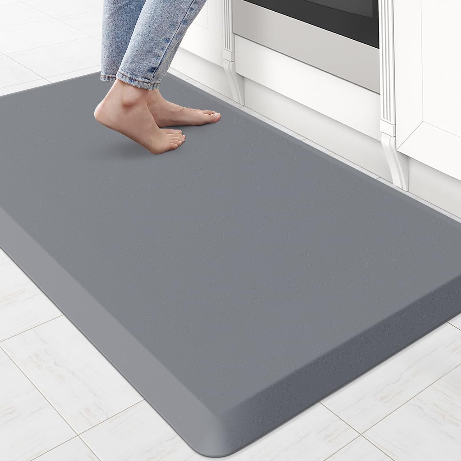 KitchenClouds Anti Fatigue Kitchen Mat for Comfort and Safety