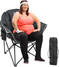 Slsy Heated Camping Chair Oversized - Padded, Heavy Duty Comfort