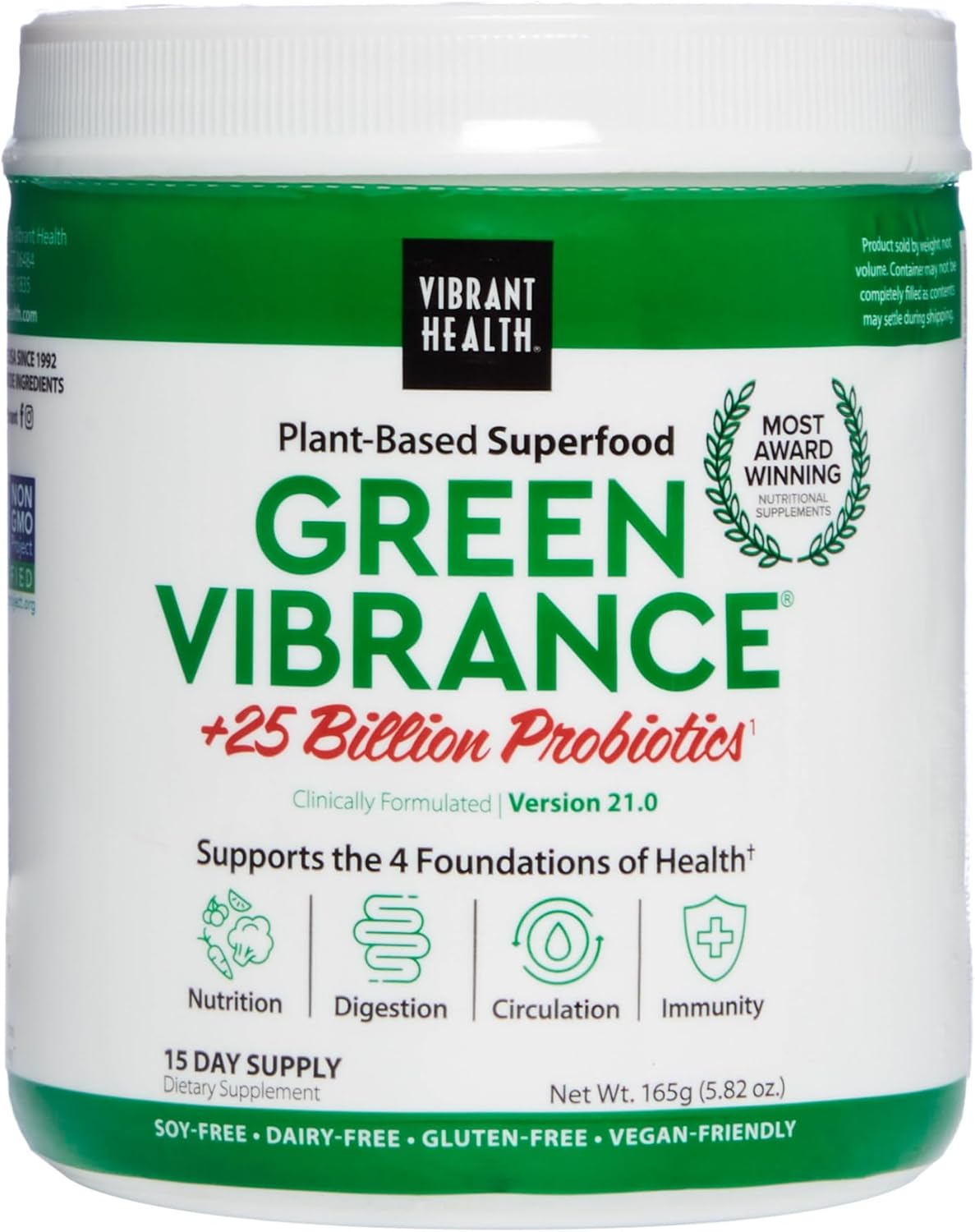 Vegan Superfood Powder for Optimal Vitality and Wellness