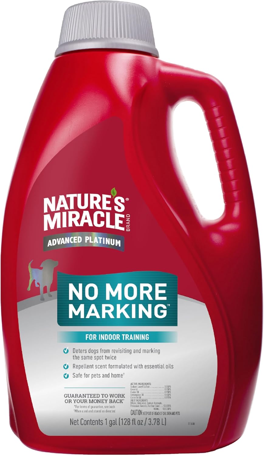 Nature's Miracle Advanced Platinum No More Marking Solution 128 oz