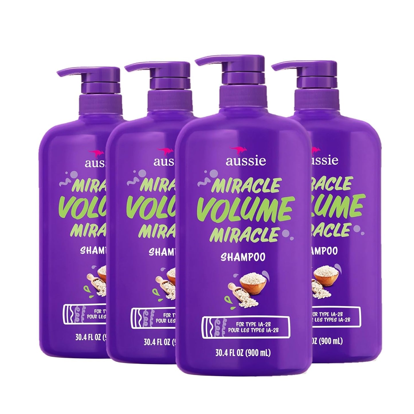 Aussie Miracle Volume Shampoo for Volumizing Hair Care