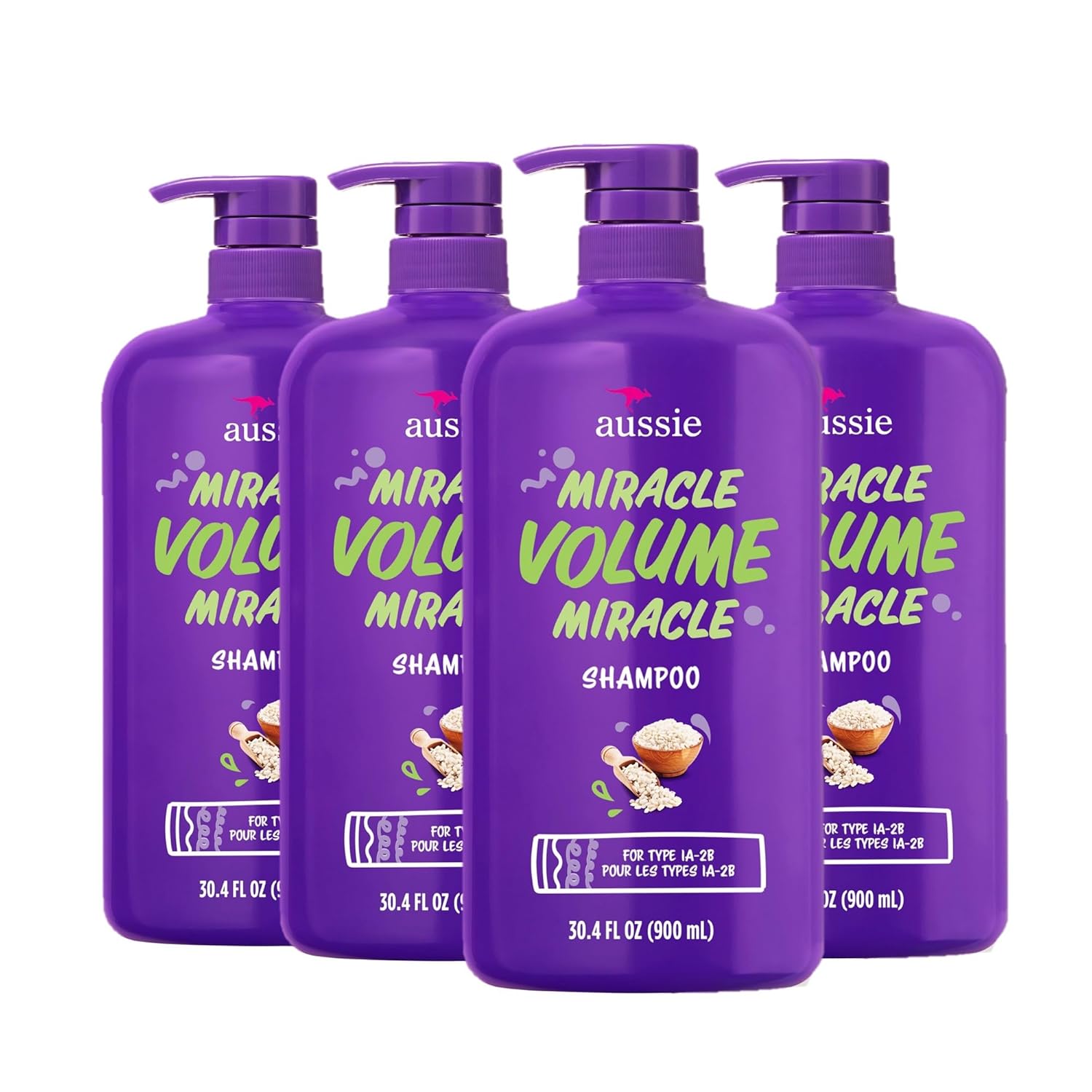 Aussie Miracle Volume Shampoo for Volumizing Hair Care
