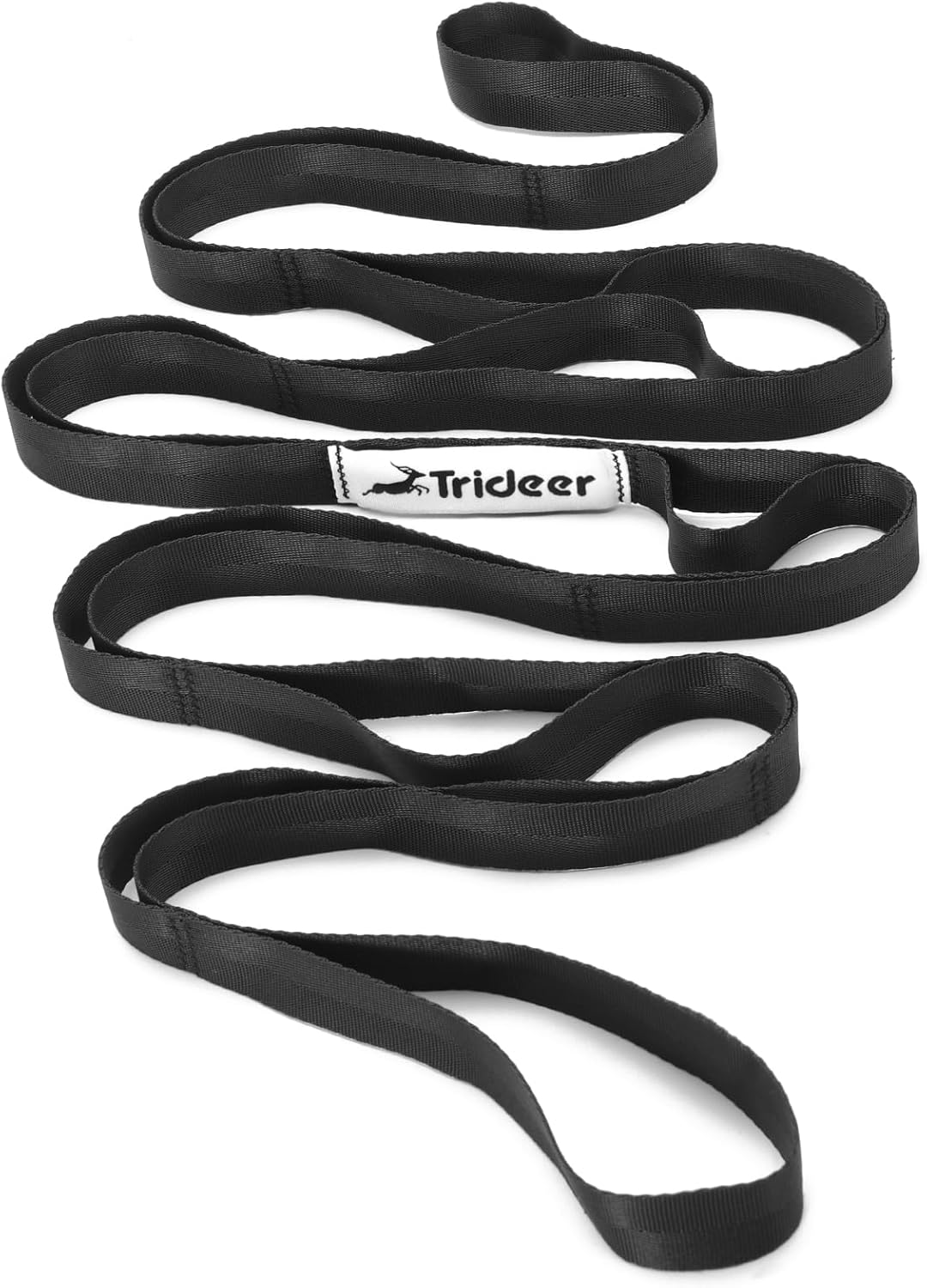 Trideer 10-Loop Stretching Strap: Versatile Home Fitness Essential