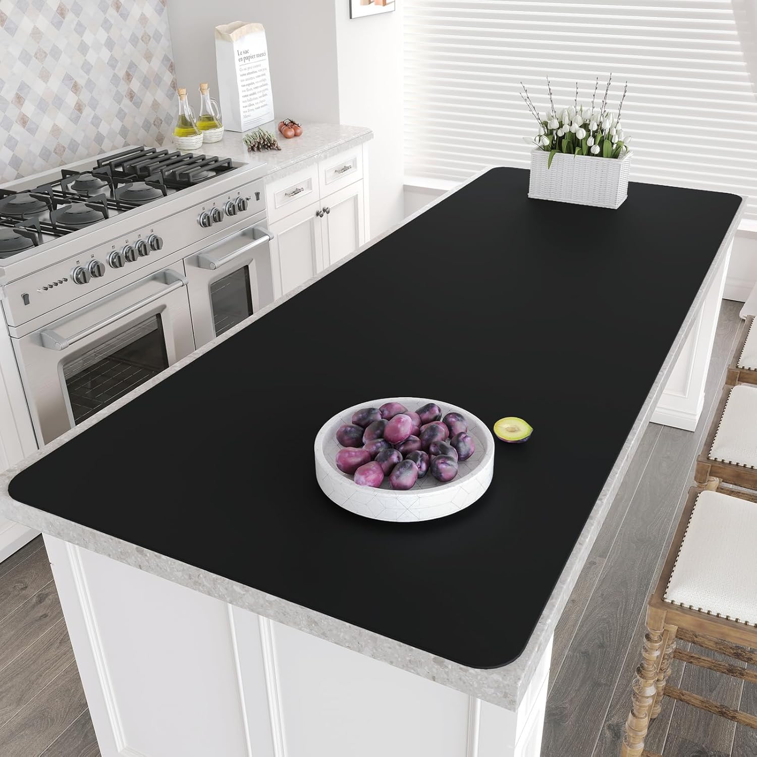 Warome Silicone Mat - Extra Large Heat Resistant Countertop Protector