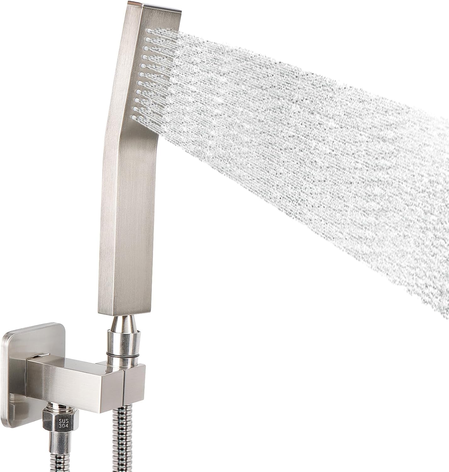 NearMoon Brass Hand Held Shower Head for Luxury Bathroom Experience