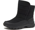 Kids Waterproof No Tie Snow Boots Size 11 to 7 - Warm Insulated
