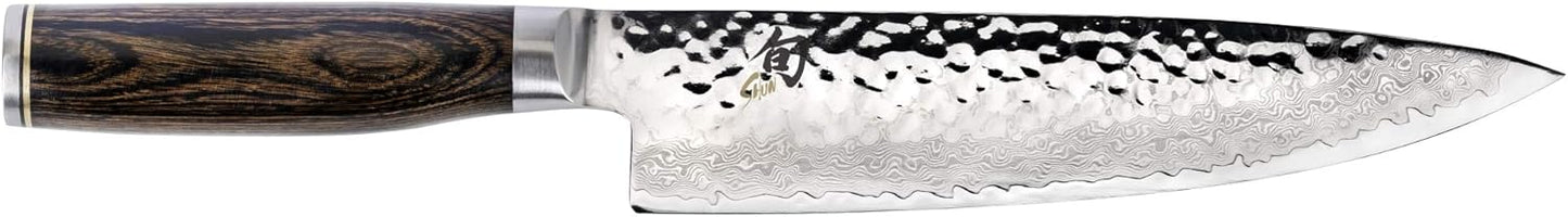 Shun Premier 8 Inch Chef's Knife for Professional and Home Chefs
