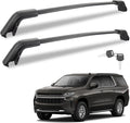 Anti-Theft 440LBS Roof Rack Cross Bars for 2021-2025 Tahoe/Suburban