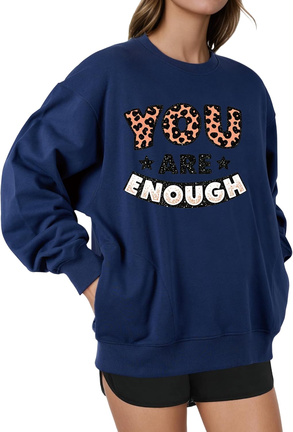 Empowering Oversized Christian Sweatshirt with Pockets