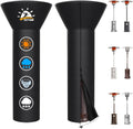 Patio Heater Covers 600D Outdoor Heater Cover with Zipper - Heavy Duty